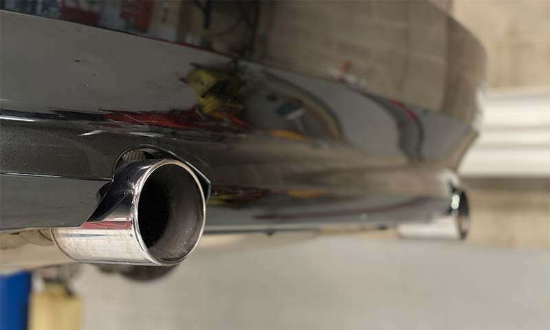 Exhaust tail pipe